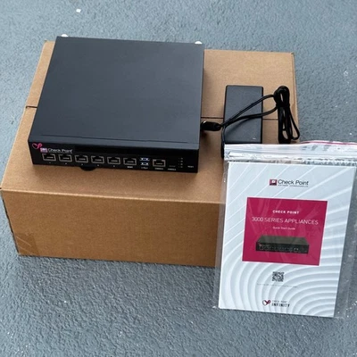 Check Point Quantum 3600 Network Security Firewall Appliance CPAP-SG3600-SNBT - Image 1 of 4
