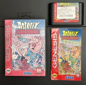 Asterix and the Great Rescue (Sega Genesis) W/ Manual*CIB* *BLOCKBUSTER COPY!* - Picture 1 of 13