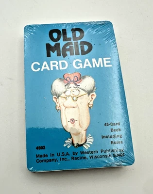 Old Maid, 1975 Western Publishing #4902 Card Game Sealed New - Image 1 of 4