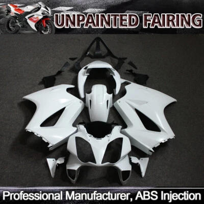 Неокрашенный обтекатель кузова из АБС-пластика для Honda VFR800 VFR 800 Interceptor 2002-2012 04 - Изображение 1 из 4