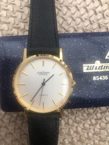 Pallas Para Quarz Herrenuhr mit Lederband. NEU - Bild 1 von 2