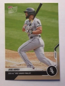 2020 TOPPS NOW JOSE ABREU #OS-12 MVP AWARD FINALIST WHITE SOX - Bild 1 von 2