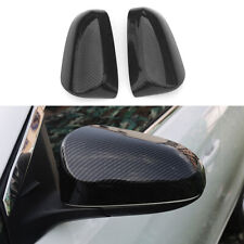 Carbon Fiber Color Rearview Mirrors Trim Cover Fit for Toyota Camry 2012-2017