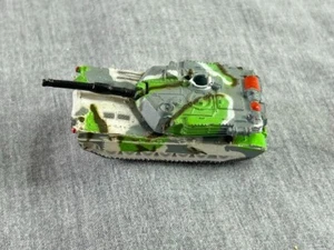 Micro Machines Tank Abrams M-1 Camo Galoob Vintage Military White Grey - Picture 1 of 6