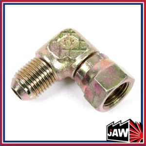 Fitting Adapter 90 Degree 6AN Female Swivel to Male AN6 AN-6 - Picture 1 of 1