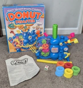 1992 Donut Disaster Game, Parker Brothers, Tested- Missing one Rolling pin - Picture 1 of 4