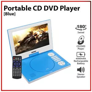 New 10” Portable DVD Player LCD Swivel Screen USB Hi-Fi Stereo Car CD DVD Player - Picture 1 of 10