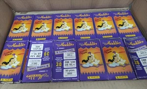 Disney Aladdin Trading Cards Panini Case 12 Boxes 30 Packets Each - Zdjęcie 1 z 1