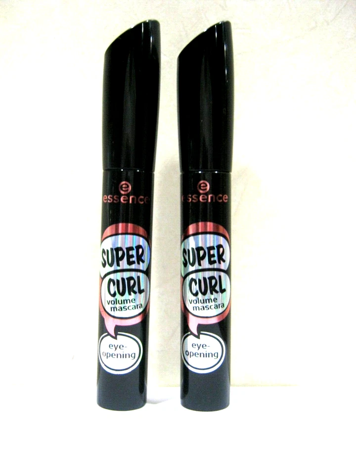 Lot Of (2) Essence ~ Super Curl Volume Mascara - Eye-Opening - Each Net 0.27 Oz. - Image 1 of 1