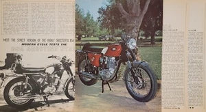 1968 BSA Shooting Star 6pg Motorcycle Test Article - Picture 1 of 2