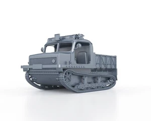 WWII - FRENCH RENAULT TRACTEUR TRC 36R - 1/48 1/56 1/72 1/87 1/100 3D PRINTED - Imagen 1 de 4