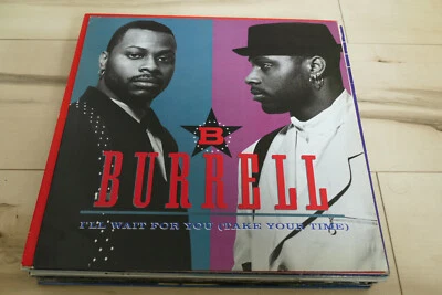 Burrell - I'll wait for you - Hip Hop 80er 80s - 12" Maxi-Single Vinyl LP - Bild 1 von 2