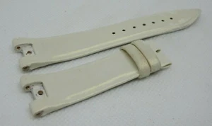 Neu Ulysse Nardin Armband Satin Leder 18 mm Original-Zubehör-Hersteller echt beige hellbraun Stoff - Bild 1 von 5