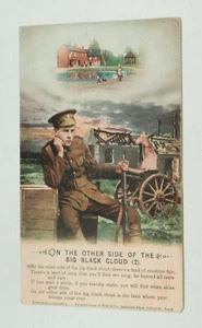 Bamforth & Co Ltd songs Series 5066/2 Vintage Postcard Big Black Cloud - Picture 1 of 2