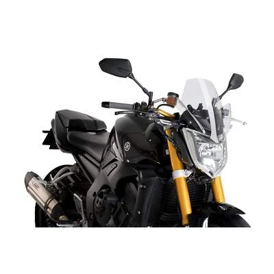 Cupolino PUIG naked sport trasparente per Yamaha 1000 FZ1 N 2006-2015 Foto 1 de 2