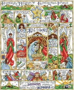 Cross Stitch Kit ~ Design Works Nativity Story Sampler #DW2994 - Picture 1 of 4