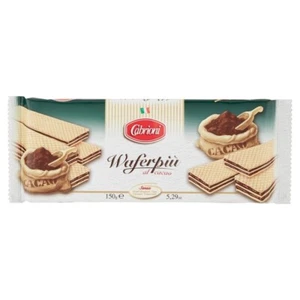 CABRIONI WAFER AL CACAO GR.150 - Foto 1 di 1