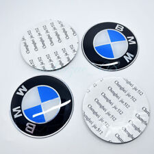 4x 65mm Für BMW Auto Nabenkappen Logo Felgen Emblem Radkappen Aufkleber NEW