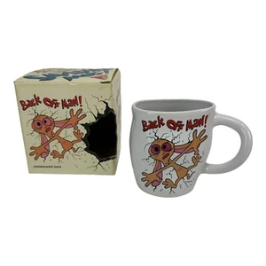 VINTAGE REN and STIMPY SHOW MUG DAKIN 1992 w/ ORIGINAL BOX. EXCELLENT - Picture 1 of 12