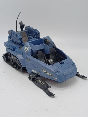 HASBRO GI JOE THE RISE OF COBRA ICE DAGGER VEHICLE. Incomplete Parts Or Restore Cover