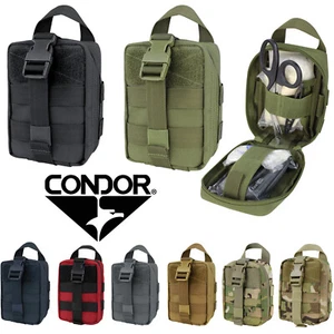 Condor 191031 Tactical MOLLE Rip-Away Lite Rapid EMT Medical Response Pouch - Picture 1 of 17