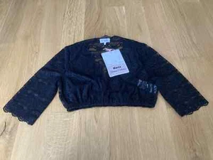 MarJo Dirndlbluse Gina-Lotta, schwarz, Gr. 34, Trachten Bluse, NEU mit Etikett - Bild 1 von 4