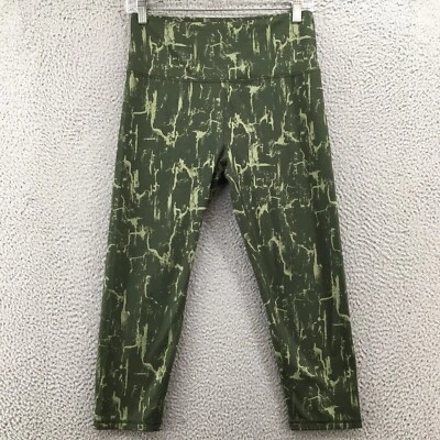 Pantalones de yoga Zobha Capri ropa deportiva para mujer L (27X21 real) verde Foto 1 de 4