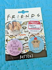 Friends The TV Series set di pulsanti con licenza 1,25 pollici 87857BT4 - Foto 1 di 2