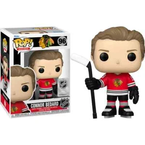 FUNKO POP NHL BLACKHAWKS CONNOR BEDARD (RED) #96 New - Bild 1 von 1