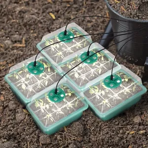 Propagation Nursery Seedling Starter Tray with Light 5 Set Plant Seeds Grow Box - Picture 1 of 12