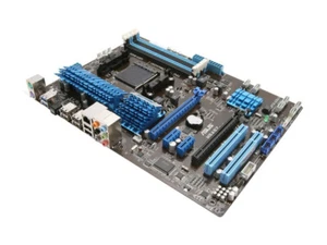 ASUS M5A97 Rev 1.02 AMD 970 Socket AM3+ SATA 6Gb/s USB 3.0 ATX Motherboard - Picture 1 of 8