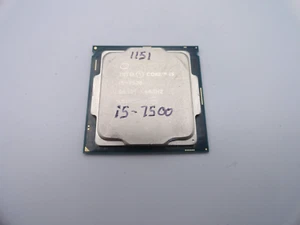 Intel Core i5-7500 4 Cores 4 Threads 3.4GHz LGA1151 CPU - Picture 1 of 2