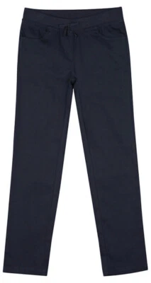 Pantalones ajustados CHAPS para niñas aprobados en azul marino con frente plano talla 12 nuevos con etiquetas Foto 1 de 4