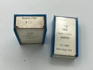 16x2LR St. 130 SOLIDOR Industrie-Nähmaschinen-Nadeln-100 Stück-verchromt-OVP - Picture 1 of 2