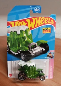 Hot Wheels Dessert Drifter Mattel 2023 Sweet Rides 1/5 Green White  - Picture 1 of 7