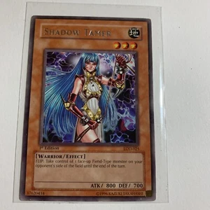 Yugioh - Domatore di Ombre - Rara 1° Edizione Vintage NM Pack Fresca LOB-025 - Foto 1 di 5