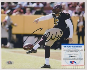 TRESS WAY Signed Picture 8x10 Photo AUTOGRAPH PSA/DNA COA Washington Commanders - Picture 1 of 1