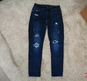 AMERICAN EAGLE OUTFITTERS NEXT LEVEL FLEX Distressed Slim Men's/Boys Jeans 26x28 - Picture 1 of 7