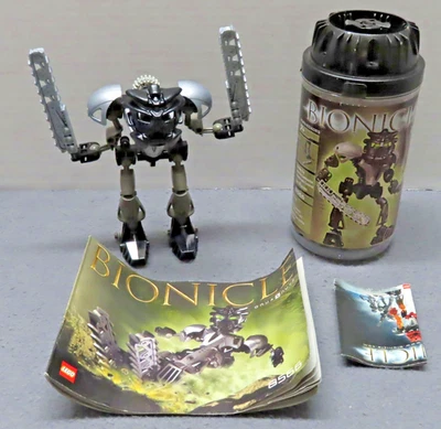 Lego Bionicle Onua Nuva 8566 Complete W/ Canister & Manual - Image 1 of 4