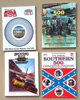 4 NASCAR/Grand National Programs - 1966, 1969, 1976, 1994 - Daytona, Darlington - Image 1 of 4