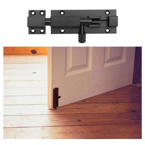 Aluminum Alloy Door Latch Bolt Sliding Barrel Bolt Anti-theft Sliding Lock Bolt - Picture 1 of 12