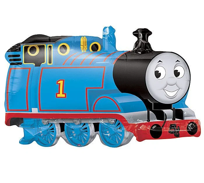 THOMAS THE TANK ENGINE SUPER SHAPE HELIUM BALLOON 20" X 30" - image 1 of 1