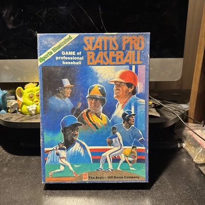 1987 1988?? Sports Illustrated STATIS PRO BASEBALL Game AVALON HILL Strategy!!! - Image 1 of 4