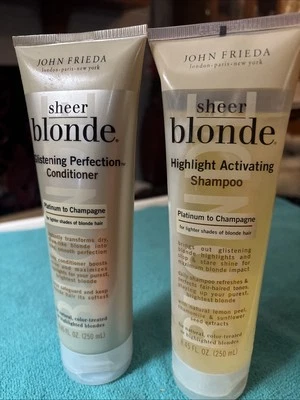 John Frieda Sheer Blonde Shampoo & Conditioner Platinum to Champagne - Image 1 of 4