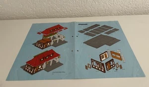 Playmobil Eisenbahn klicky: Bauanleitung für Bahnhof 4300 - Bild 1 von 2