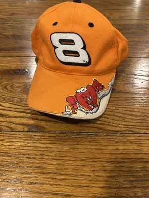 DALE EARNHARDT JR #8 WINNERS CIRCLE NASCAR LOONEY TUNES GOSSAMER STRAPBACK HAT - Image 1 of 4