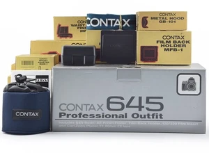 Juego de cajas vacías Contax 645 - Imagen 1 de 6