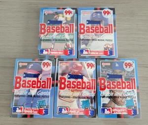 1988 Donruss Baseball ... 5 Factory Cello Pack Lot ... Rated Rookie - Picture 1 of 1