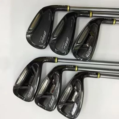 2016 PRGR super egg 5~PW 6pc Original Carbon R-flex M37 Iron Set Golf Club K65 - Image 1 of 4