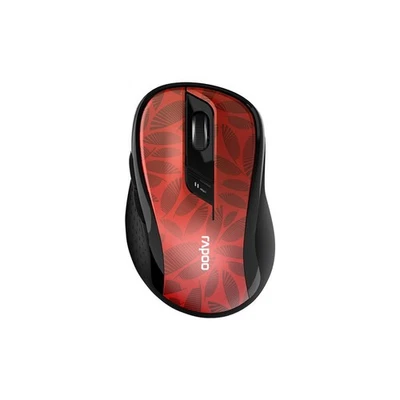 Rapoo M500 Silent Kabellose Multimodus-Maus Rot 1600dpi Funkmaus Geräuschlos - Bild 1 von 4
